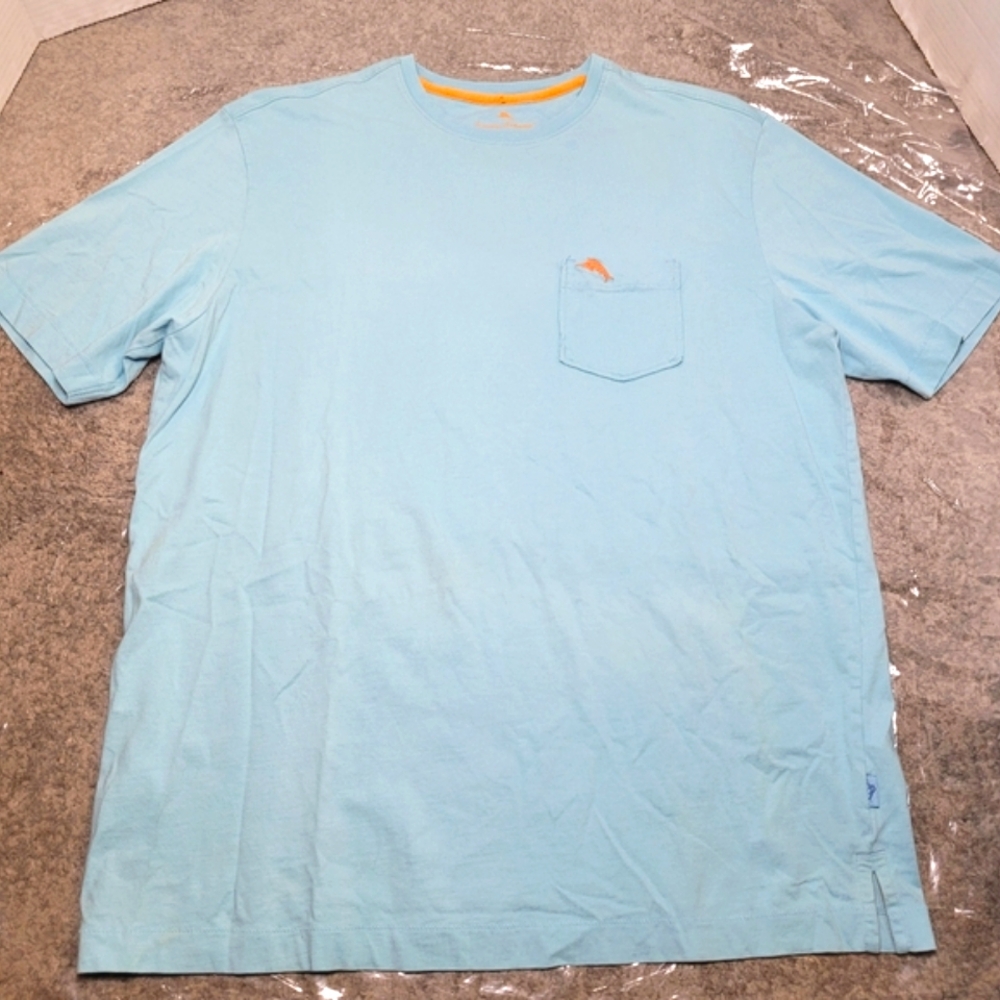 Tommy Bahama Bali Skyline Short Sleeve T-Shirt Size Small 100% Pima Cotton